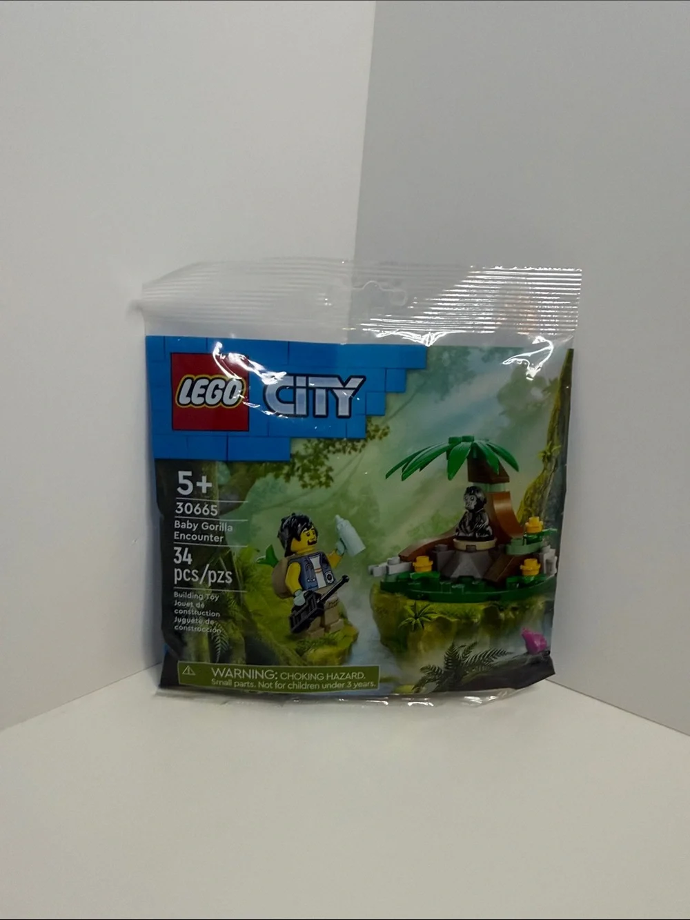 LEGO City Green Jungle Baby Gorilla Encounter Pack